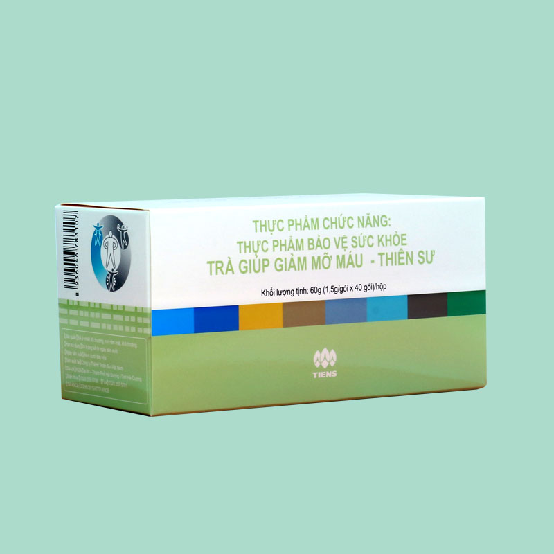 Trà giúp giảm mỡ máu Thiên Sư
