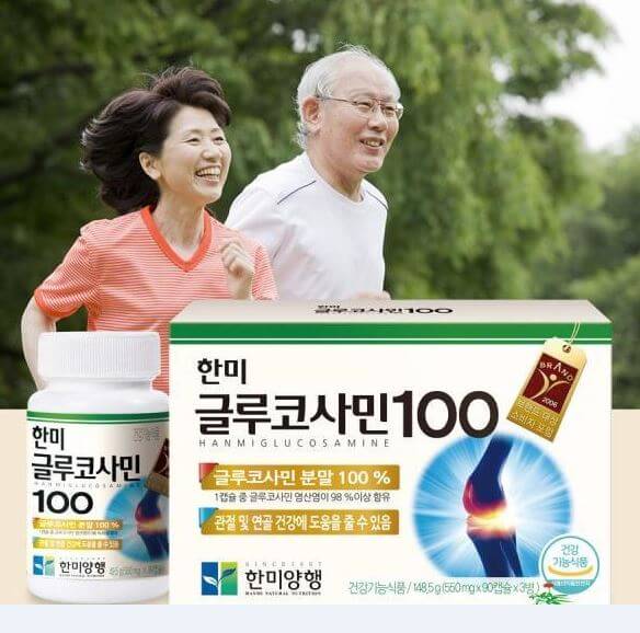 Hanmi Glucosamine 100 rất phù hợp với người cao tuổi